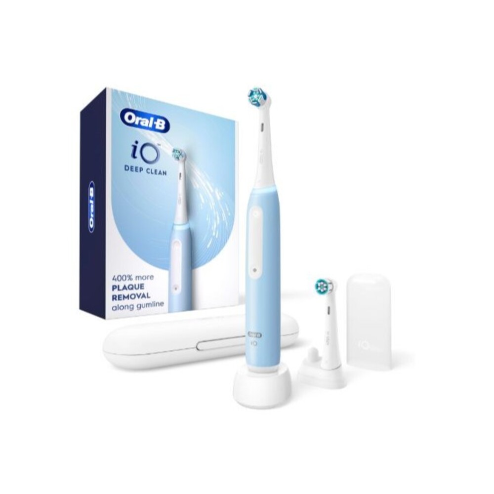 Oral-B iO Series 3 Deep Clean Rechargeable Electric Powered Toothbrush 2 Heads